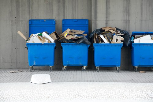 Professional team conducting office clearance in Mitcham