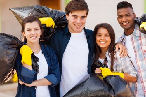 Successful business implementing eco-friendly waste removal practices in Mitcham